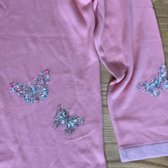 Vintage Nolan Miller Beaded Sweater - Picture 3 of 8